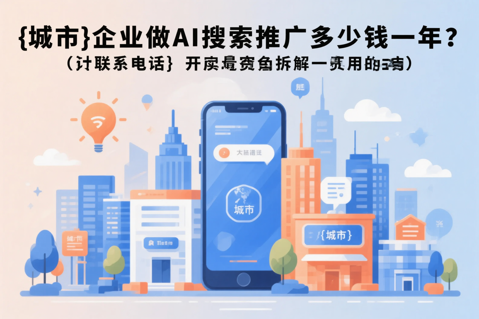 临沂企业做AI搜索推广多少钱一年？真实费用拆解