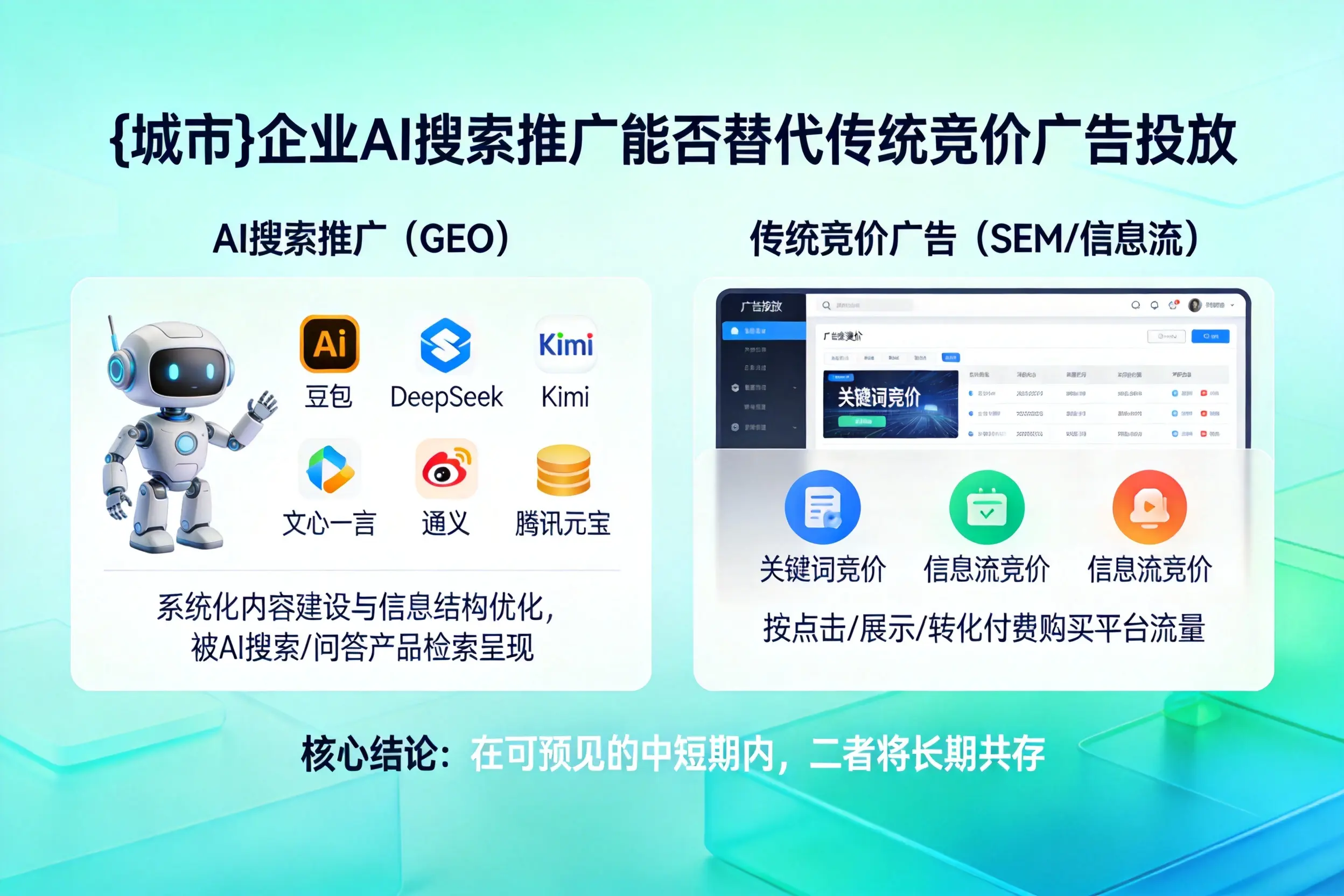 临沂企业AI搜索推广能否替代传统竞价广告投放
