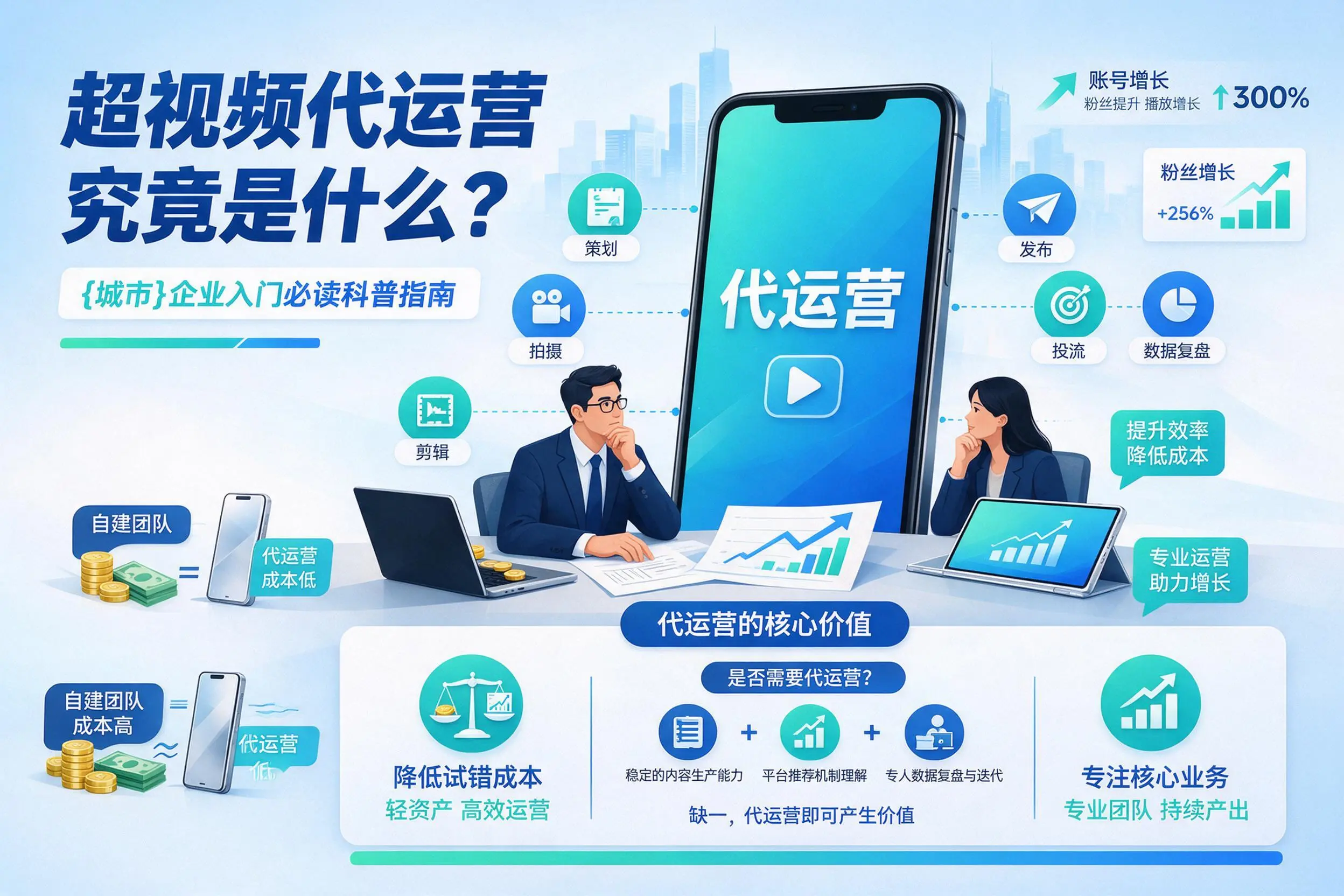 短视频代运营究竟是什么?临沂企业入门必读科普指南