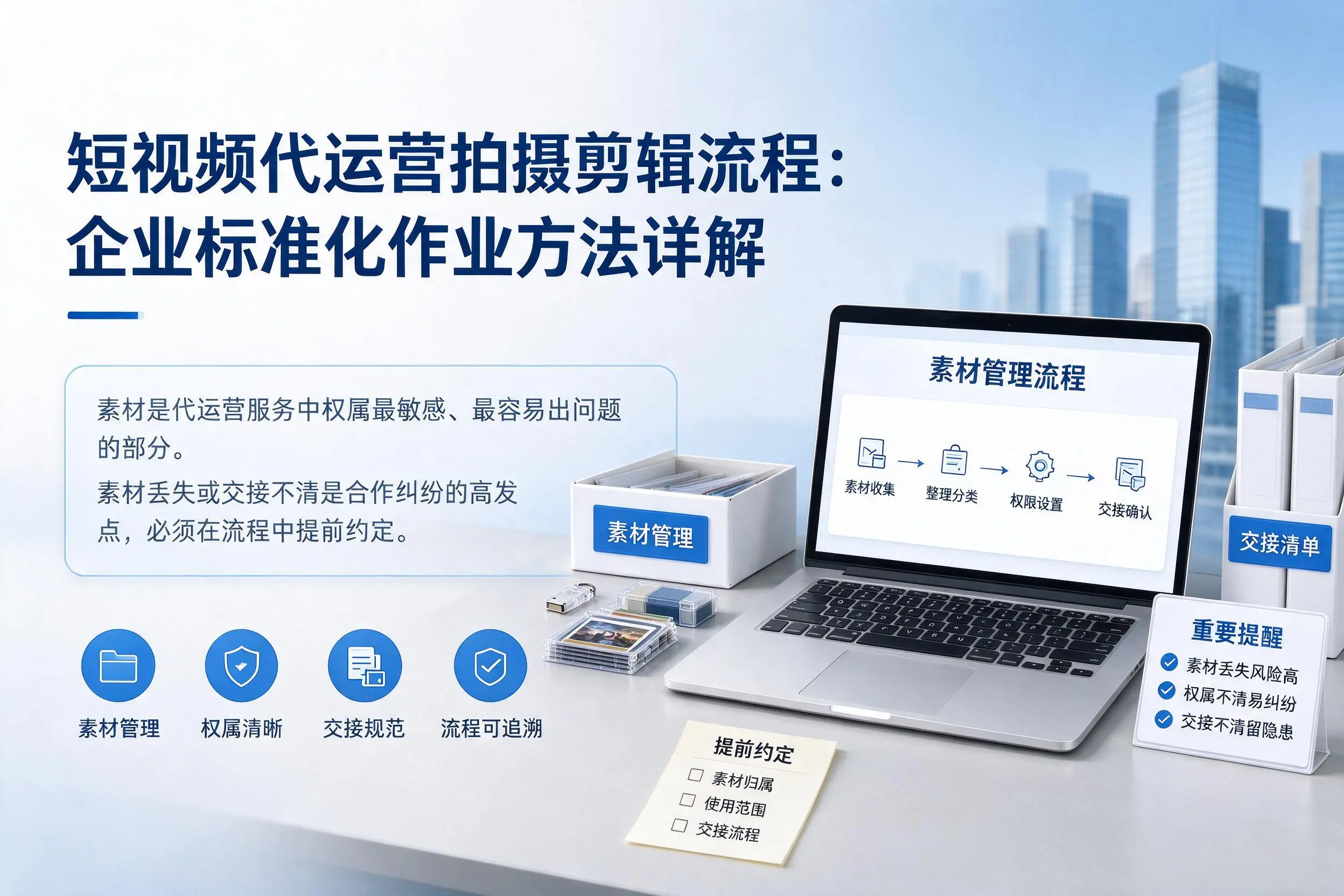 短视频代运营拍摄剪辑流程：临沂企业标准化作业方法详解