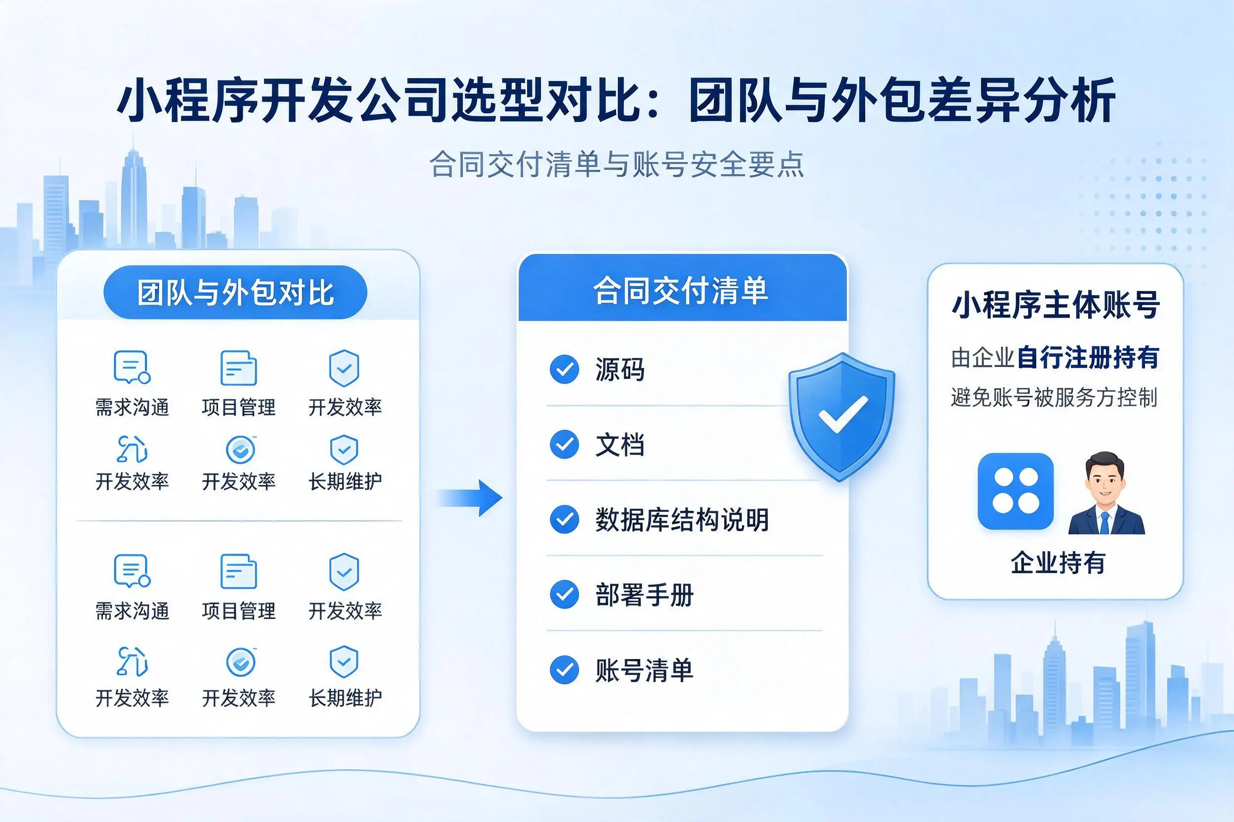 临沂小程序开发公司选型对比:团队与外包差异分析