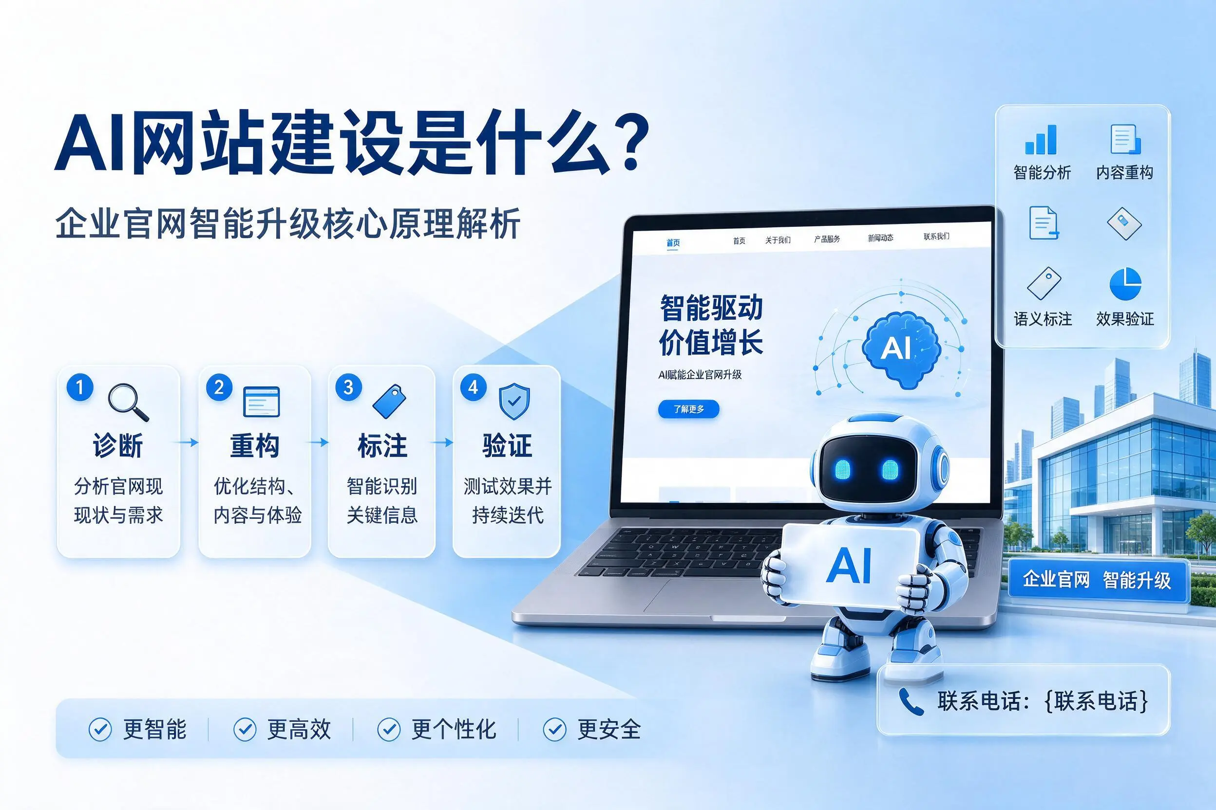 AI网站建设是什么?临沂企业官网智能升级核心原理解析